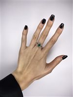  -  - Anillo Gaurosa Mujer in Oro Smeraldo 0.69 Ct 50001486 - 50001486